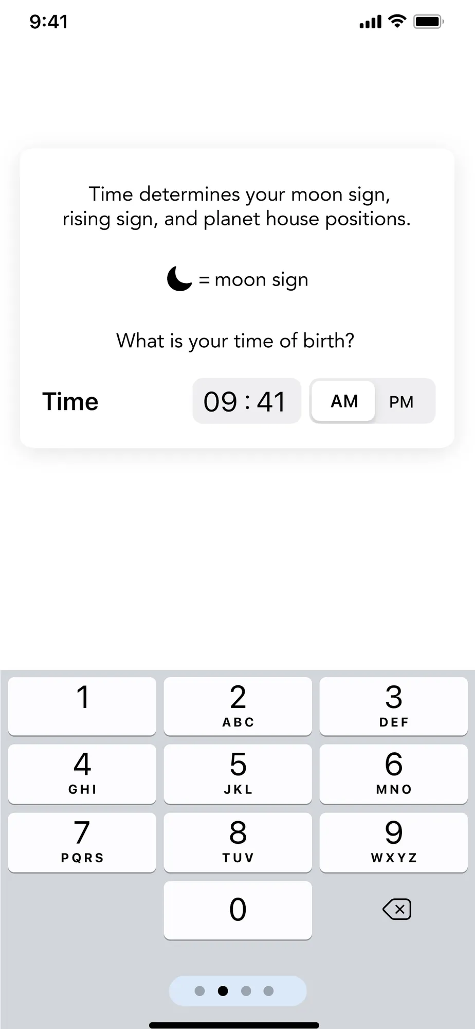 Onboarding wireframe 3