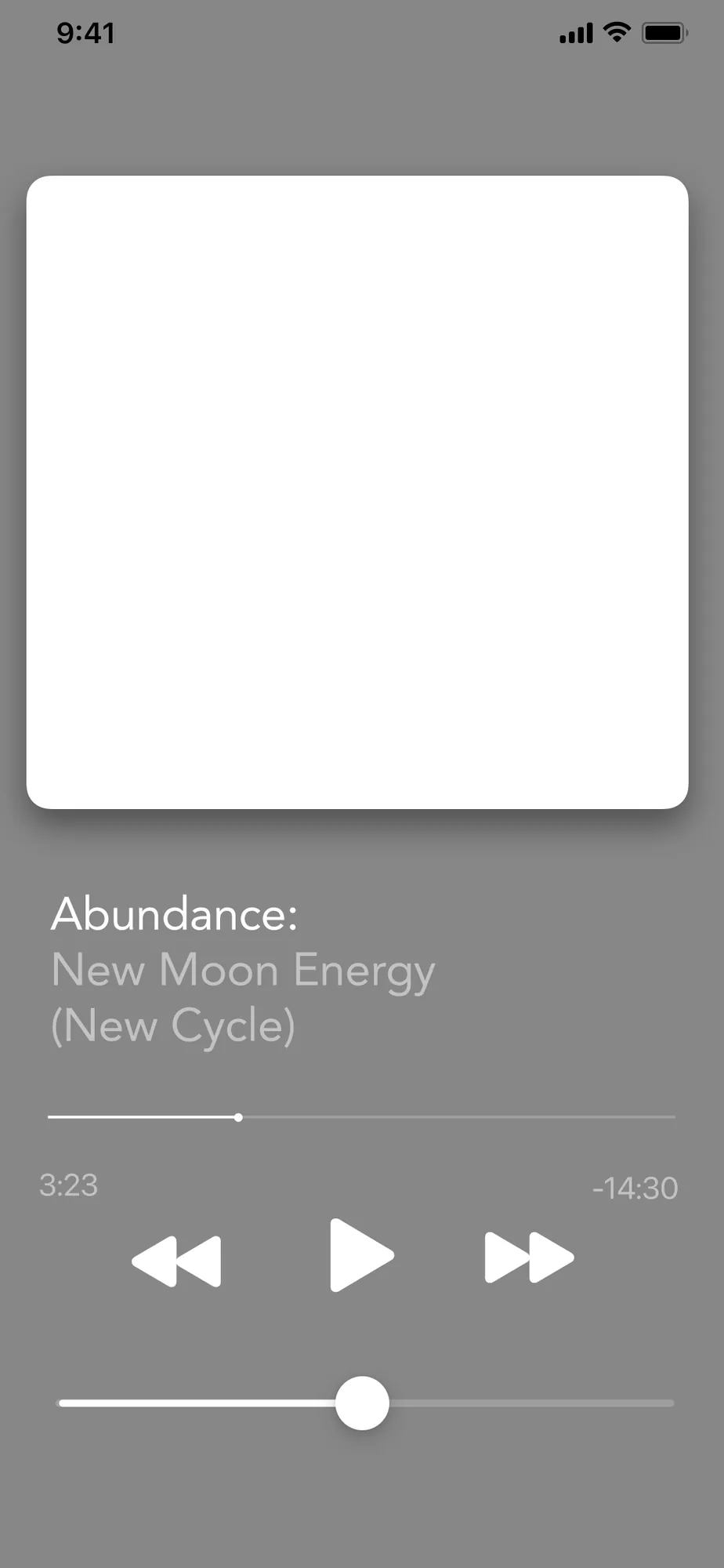 Meditation wireframe 2